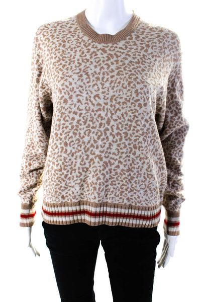 Splendid Womens Leo Leopard Pullover Size 6 12976484