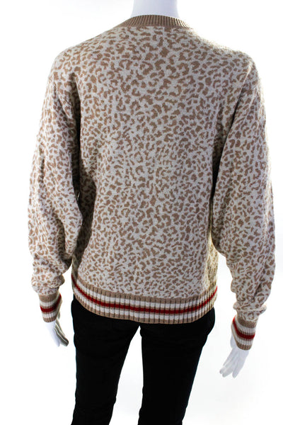 Splendid Womens Leo Leopard Pullover Size 6 12976484