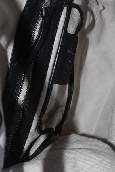 Michael Michael Kors Suede Studded Leather Trim Double Handle Hobo Handbag Gray