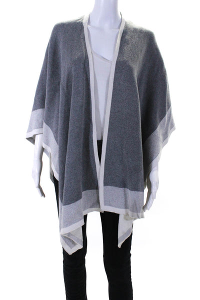 RACHEL ROY COLLECTION Womens Grey Cape Sweater Size 12 12969992