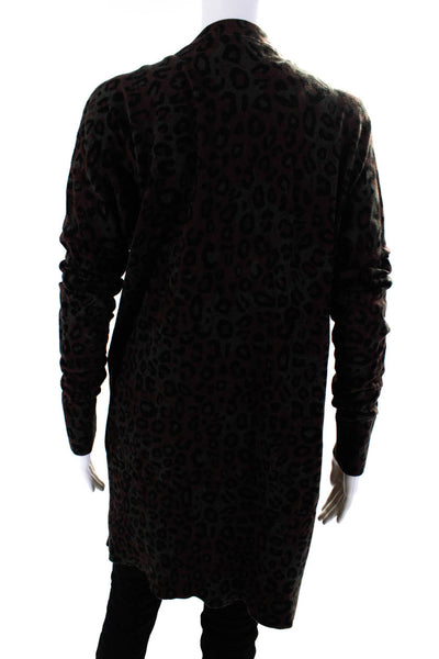 Sanctuary Womens Leopard Lenox Cardi Size 4 14203818