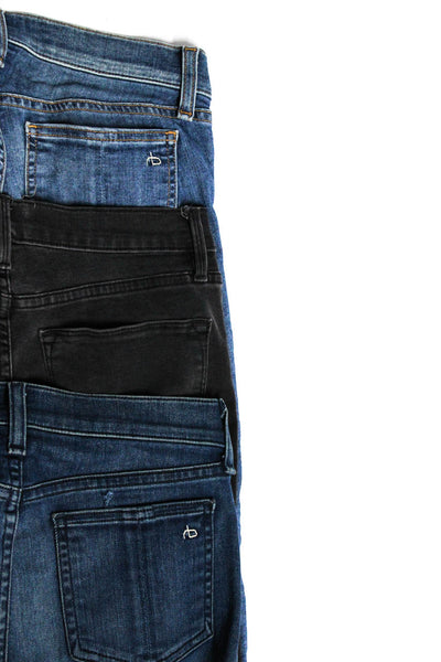Frame Denim Rag & Bone Jean Women's Skinny Jeans Gray Blue Size 25 26 Lot 3