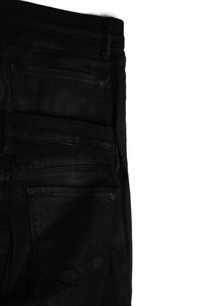 J Brand Women's Low Rise Skinny Jeans Black Size 26 Lot 2