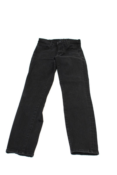 Hudson Women's Five Pockets Slit Hem Skinny Pant Black Size 23 Lot 2