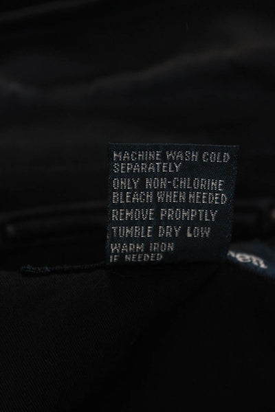 Polo Ralph Lauren Mens Cotton Zipped Long Sleeve Collared Jacket Black Size XL