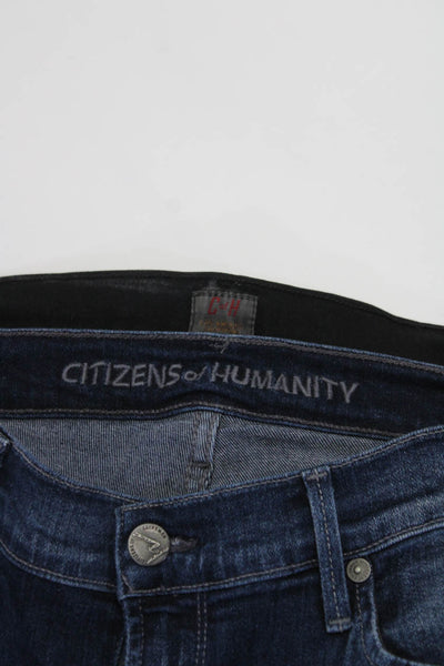 C of H Los Angeles Citizens of Humanity Womens Skinny Jeans Black Size 28 Lot 2