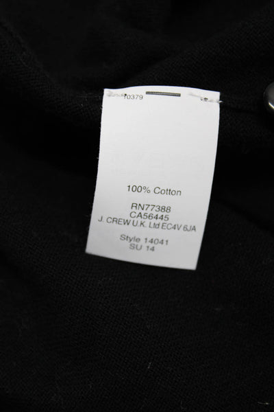J Crew 525 America Womens Cotton Button Up Cardigan Sweater Black Size S Lot 3