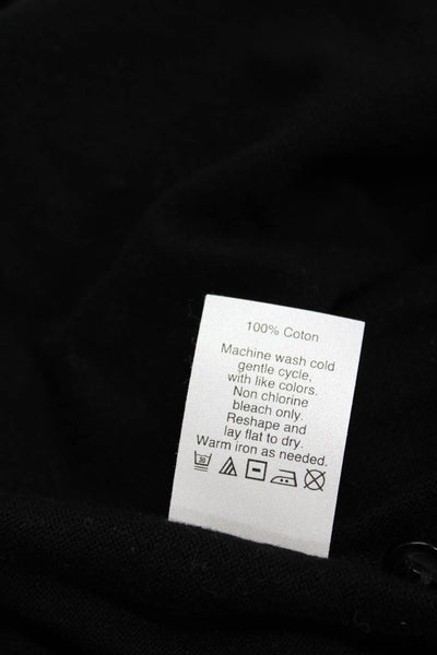 J Crew 525 America Womens Cotton Button Up Cardigan Sweater Black Size S Lot 3