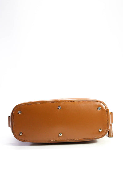 Dooney & Bourke Women's Leather Top Handle Bag Brown Size M