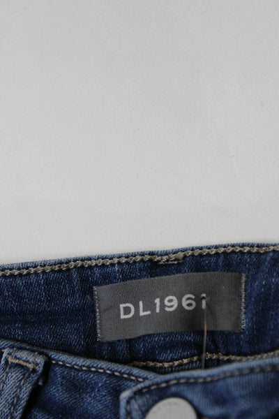 DL1961 Girl's Five Pockets Medium Wash Skinny Denim Pant Size 7