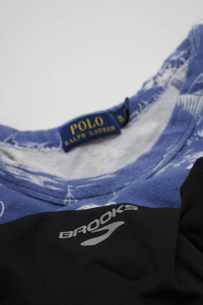 Polo Ralph Lauren Men's Crewneck Long Sleeves Sweatshirt Blue Size XL Lot 2