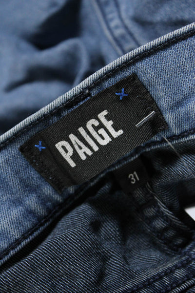 Paige Mens 'Lennox' Medium Wash Stretch Slim Fit Denim Skinny Jeans Blue Size 31