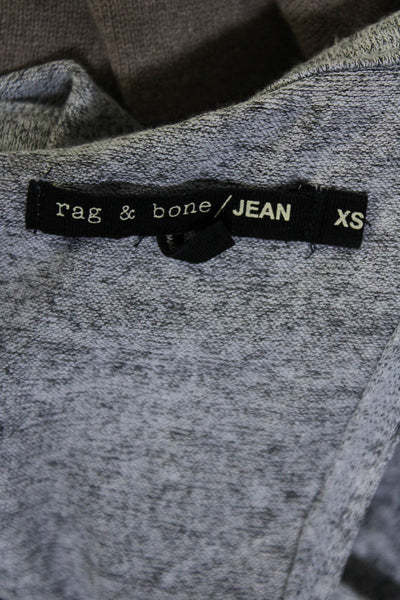 Rag & Bone Jean Womens Back Slit Tank Top Gray Size Extra Small