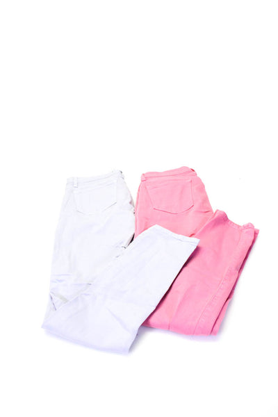 J Brand Womens Skinny Leg Jeans Pants Pale Water Pink Grey Size 29 Lot 2
