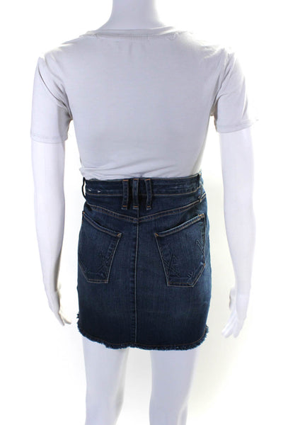 McGuire Alexa & Chung For AG Womens Denim Unlined Skirts Blue Size 26 28 Lot 2