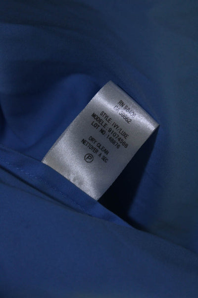 Theory Mens Powder Blue Cotton Long Sleeve Button Down Dress Shirt Size L