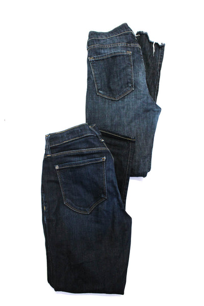 Frame Denim Genetic Denim Womens Skinny Leg Alexa Jeans Blue Size 27 Lot 2