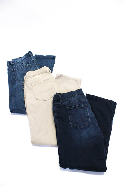 DL1961 Boys Zipper Fly Brady Slim Cut Jeans Blue Brown Size 16 Lot 3