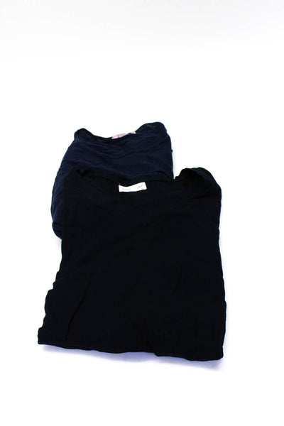 Calypso St Barth Bella Dahl Womens Linen Short Sleeve T Shirt Blue XS Large Lot2
