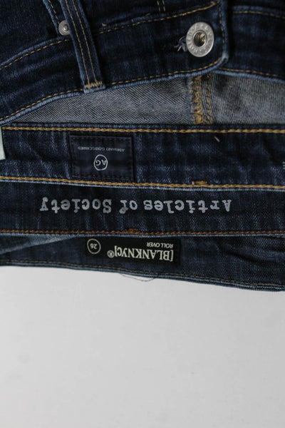 AG Adriano Goldschmied Articles Of Society Womens Jeans Blue Size 27 26 Lot 3