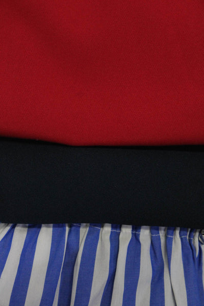 Zara Women's Collar Short Sleeves Shirt Dress Red Size S Lot 3