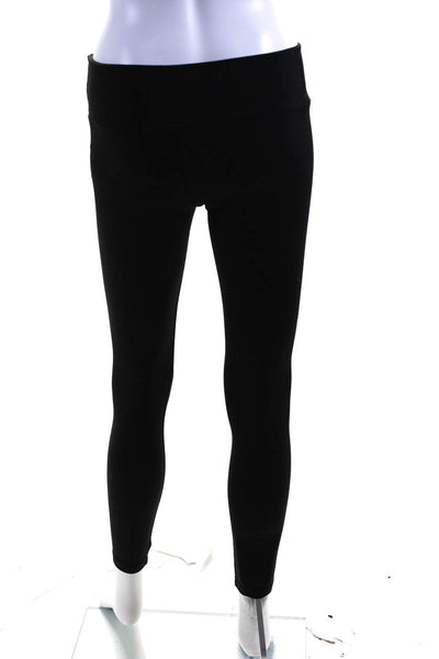 Susana Monaco Womens Mid Rise Stretch Ankle Leggings Black Size Extra Small