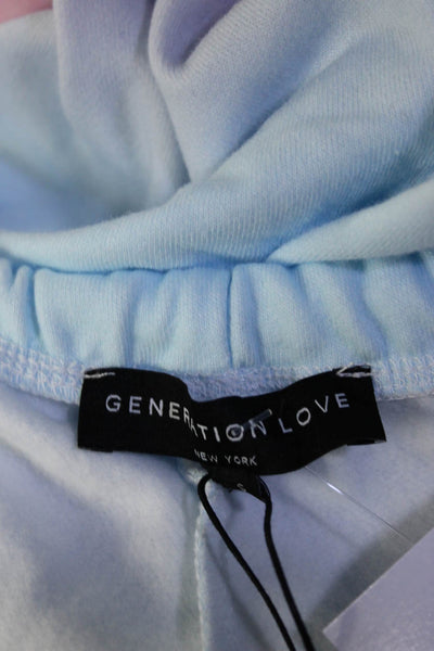 Generation Love Women's Drawstring Waist Tie Dye Sweat Pant Size S