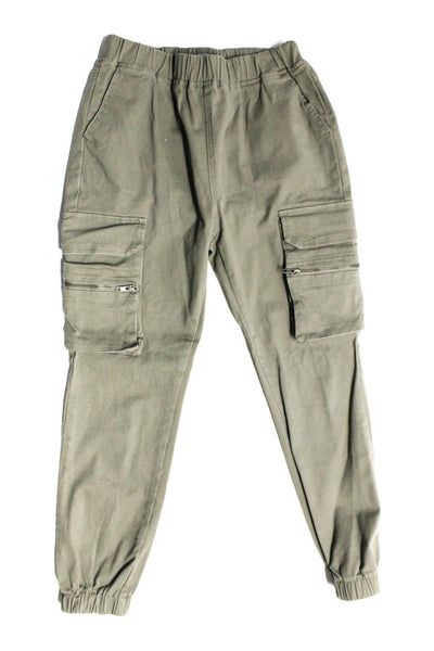 Carmar Womens High Waist Cargo Pants Waxed Skinny Jeans Size 4 27 Lot 2