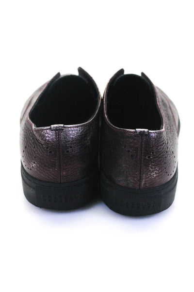 Fratelli Rossetti Womens Leather Low Top Walking Sneakers Purple Size 39 9