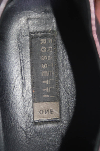 Fratelli Rossetti Womens Leather Low Top Walking Sneakers Purple Size 39 9