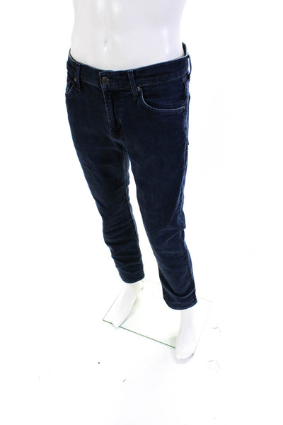7 For All Mankind Mens 'Slimmy' Dark Wash Denim Slim Fit Jeans Blue Size 33