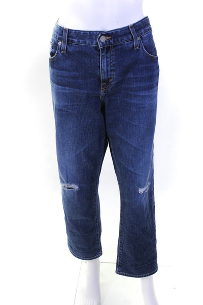 AG Adriano Goldschmied Womens Ex Boyfriend Slouchy Slim Jeans Blue Size 33