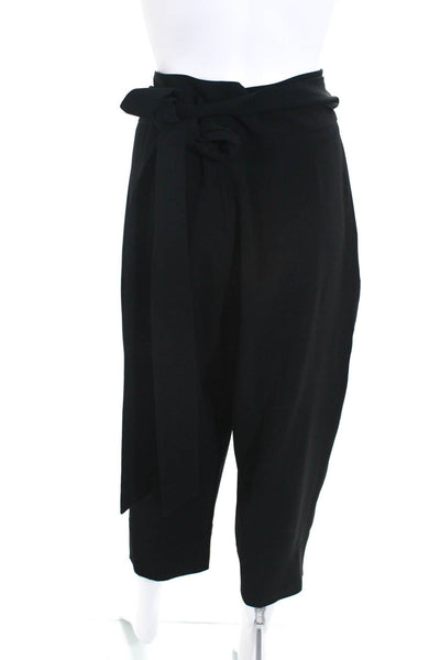 Jarbo Womens Pleated Front High Rise Dress Trouser Pants Black Size 1