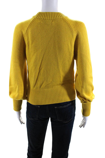 Marissa Webb Collective Womens Yellow Sweater Size 4 15155596