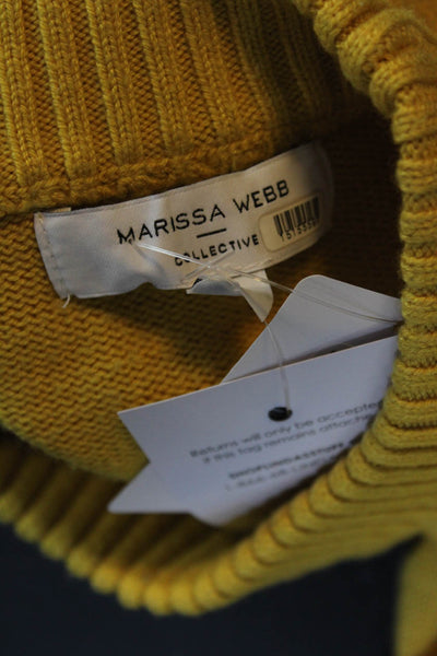 Marissa Webb Collective Womens Yellow Sweater Size 4 15155596