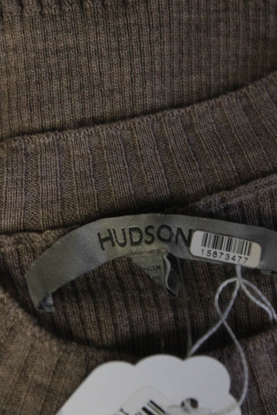 Hudson Womens Crewneck Cutout Sweater Size 6 15873522