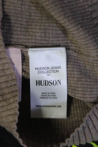 Hudson Womens Crewneck Cutout Sweater Size 6 15873522