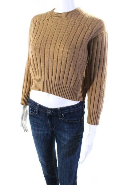 TOME Collective Womens Cropped Sweater Size 0 13858888