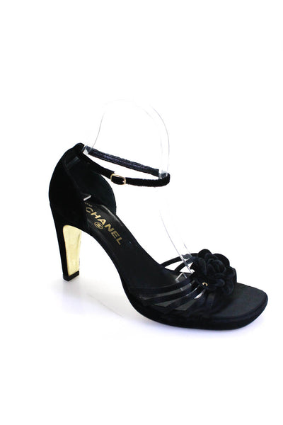 D&G Dolce & Gabbana Womens Leather Sculpted Heels Pumps Gray Size 38 8