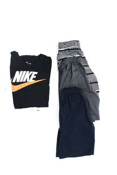 Nike Boys Long Sleeve White Drawstring Lined Basketball Short Size M S lot 5