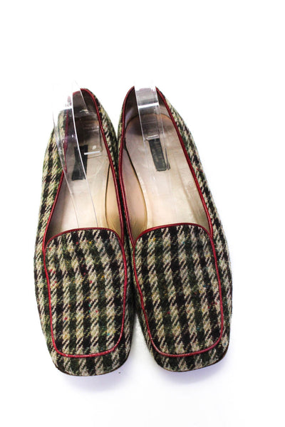 Kate Spade New York Women's Houndstooth Loafers Multicolor Size 8