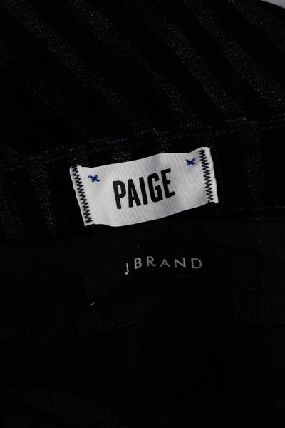 Paige J Brand Womens Verdugo Ultra Tabitha Jeans Blue Black Size 25 26 Lot 2