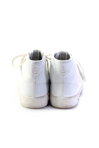 Rag & Bone Womens Round Toe Lace-Up Tied High Top Sneakers White Size EUR39