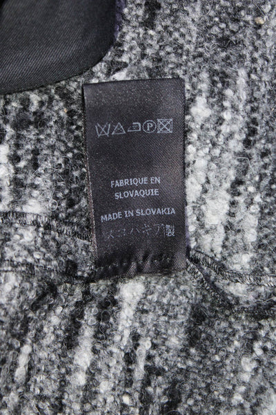 Isabel Marant Women's Wool Pleated Mini Skirt Gray Size 0