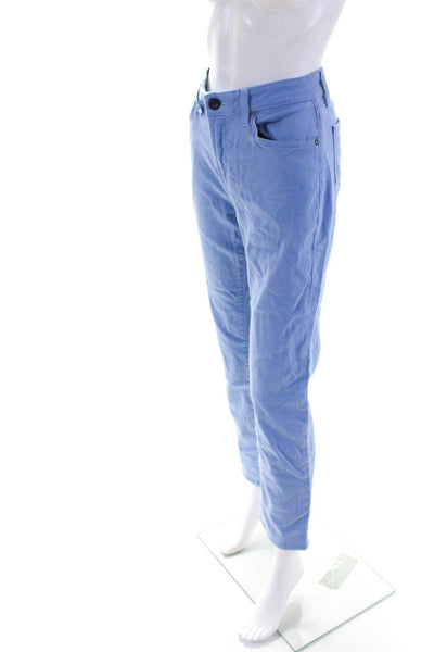 Monfrere Mens Cotton Five Pocket Mid-Rise Straight Leg Jeans Blue Size 29