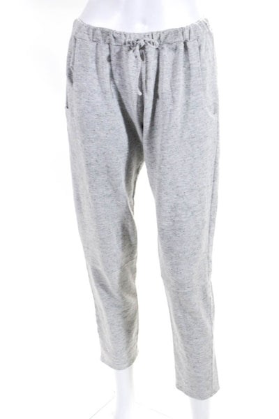 Eberjey Womens Boat Neck Long Sleeve Pajamas Lounge Set Gray Size Small