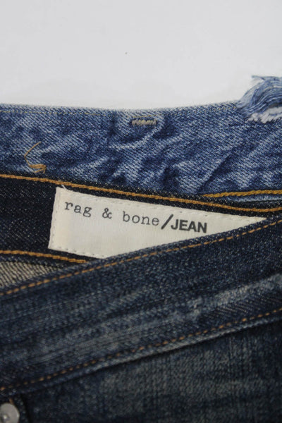 Rag & Bone Jean Levis Womens Denim Shorts Blue Cotton Size 25 24 Lot 2