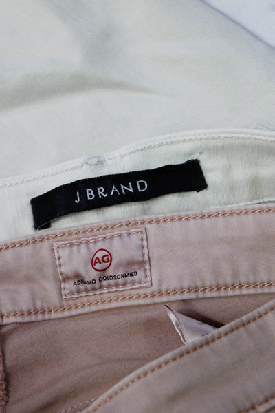 AG Adriano Goldschmied J Brand Women's Slim Fit Jeans Pink Size 27 28, Lot 2