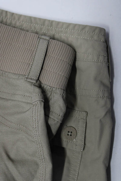 The North Face Athleta Womens Mid-Rise Casual Shorts Khaki Tan Size 00 0 Lot 2