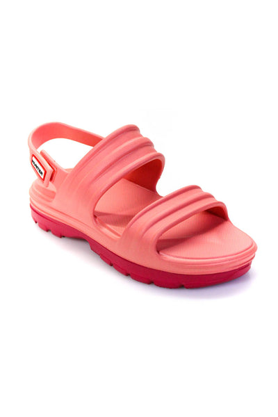 Hunter Women's Algae Foam Sandals Pink Size 8
